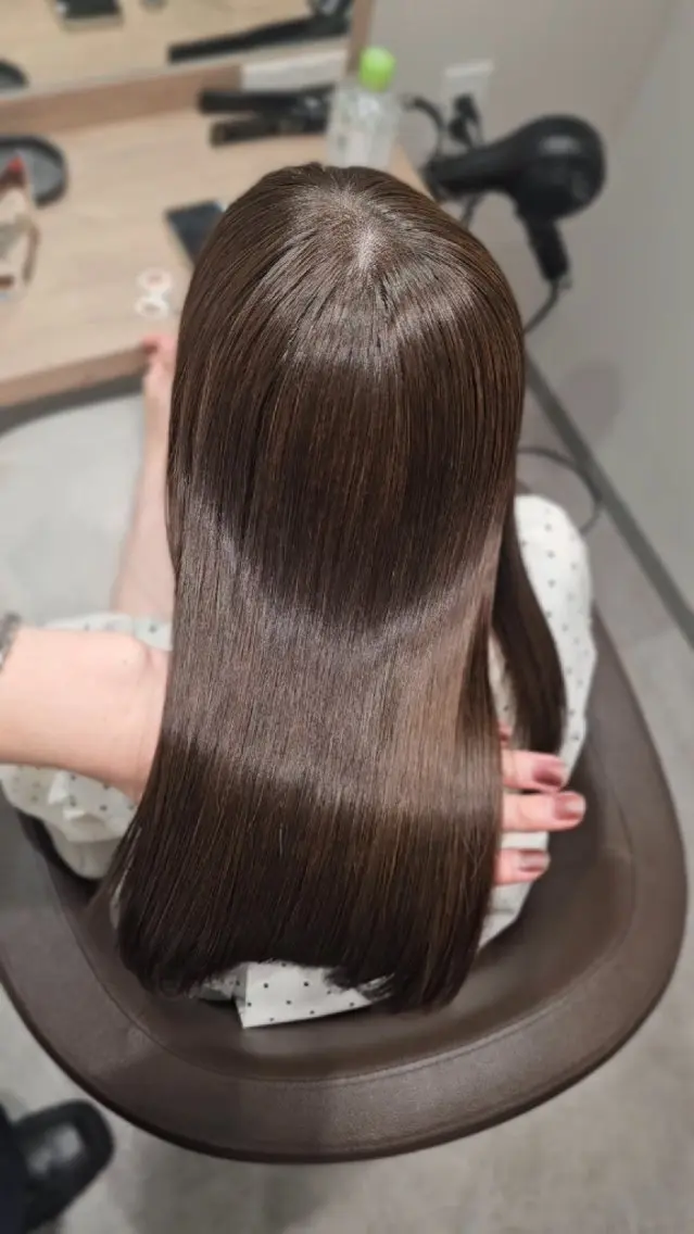 セミロング カラー ベージュカラー 透明感カラー 髪質改善 縮毛矯正 カット ヘアカラー トリートメント 【垢抜けカラー/ 縮毛矯正】Taikiのヘアスタイル