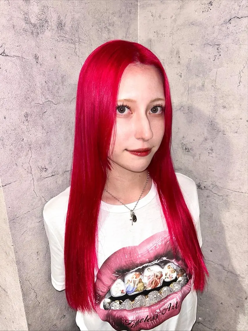 👩🏼🪄ブリーチリタッチ🪄➕カラー🎨🌈リピートの方はこちら!の写真