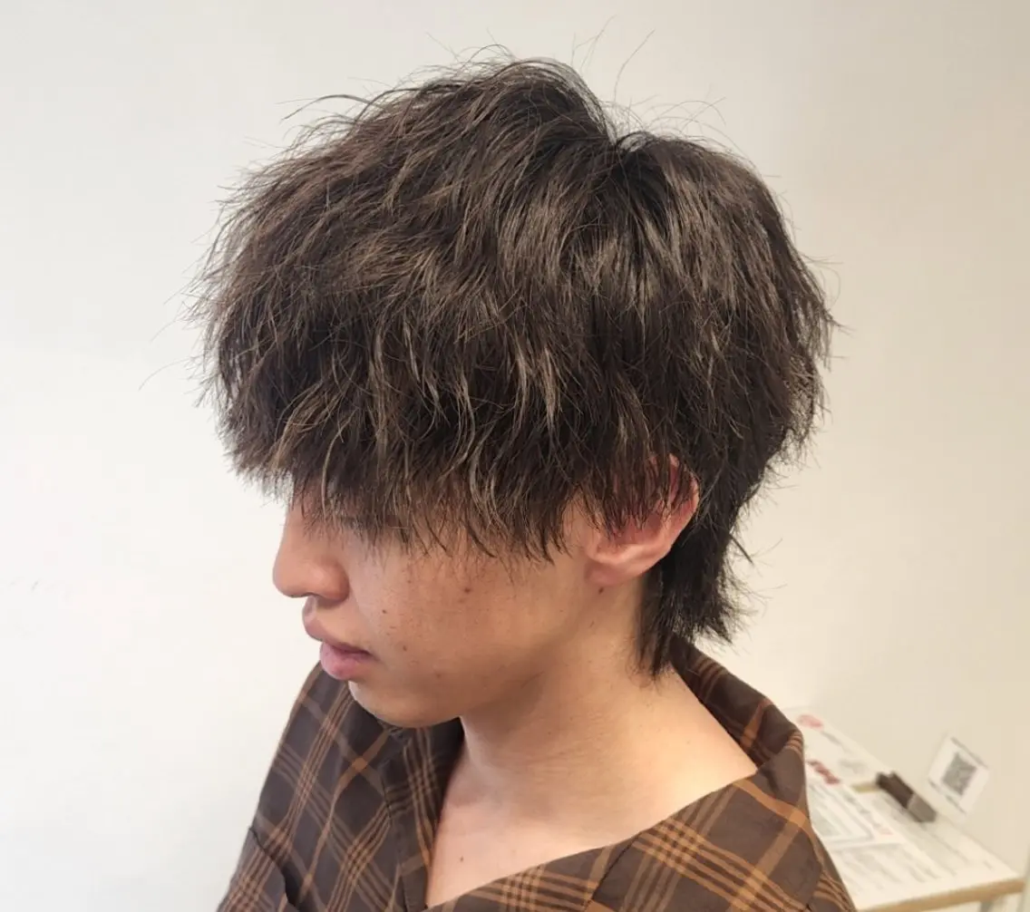ショート パーマ メンズ 【イケメン風パーマ】 SHOFYのヘアスタイル