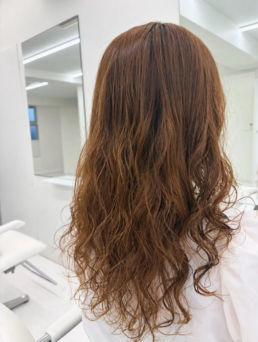 ロング パーマ モデルさん募集中🐟 Ayumiのヘアスタイル