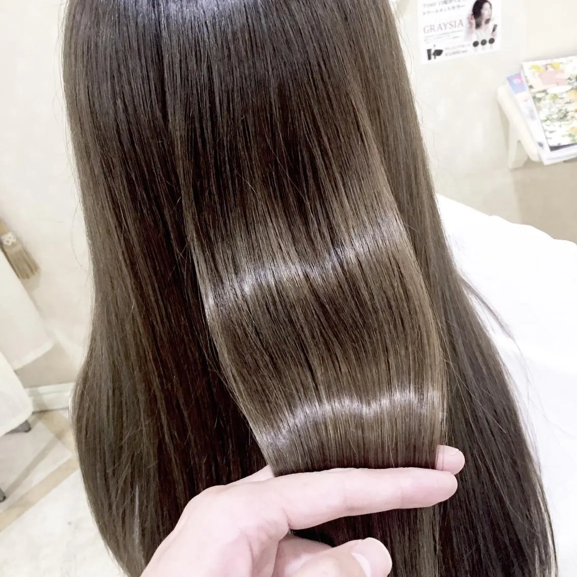 ロング カラー 中田 雅彦のヘアスタイル