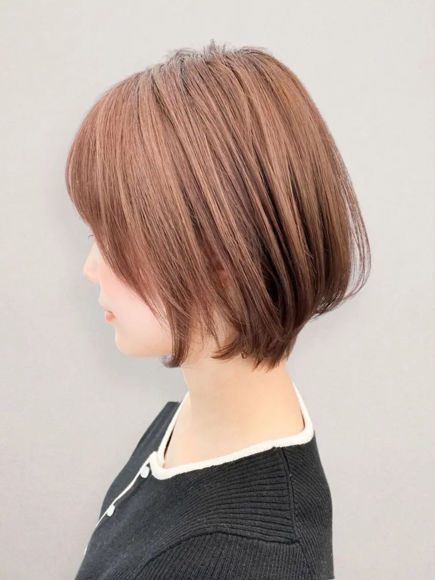 ショート 【明石の艶髪神様】 染澤尋統のヘアスタイル