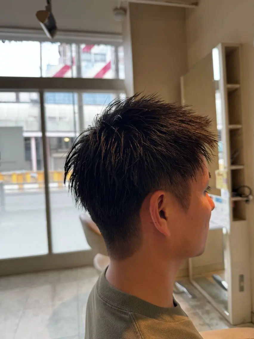 メンズ カット 本田 卓也のヘアスタイル