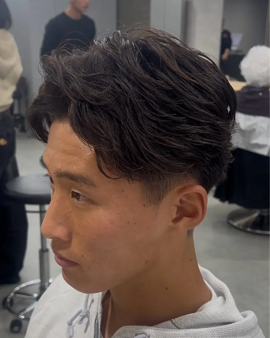 ショート ショートヘア カット パーマ のぶ/ 🔥メンズ特化🔥のヘアスタイル