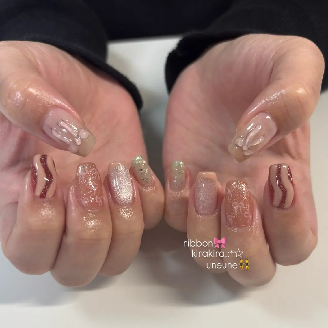ネイル ハンドネイル 水谷 茜のネイルデザイン