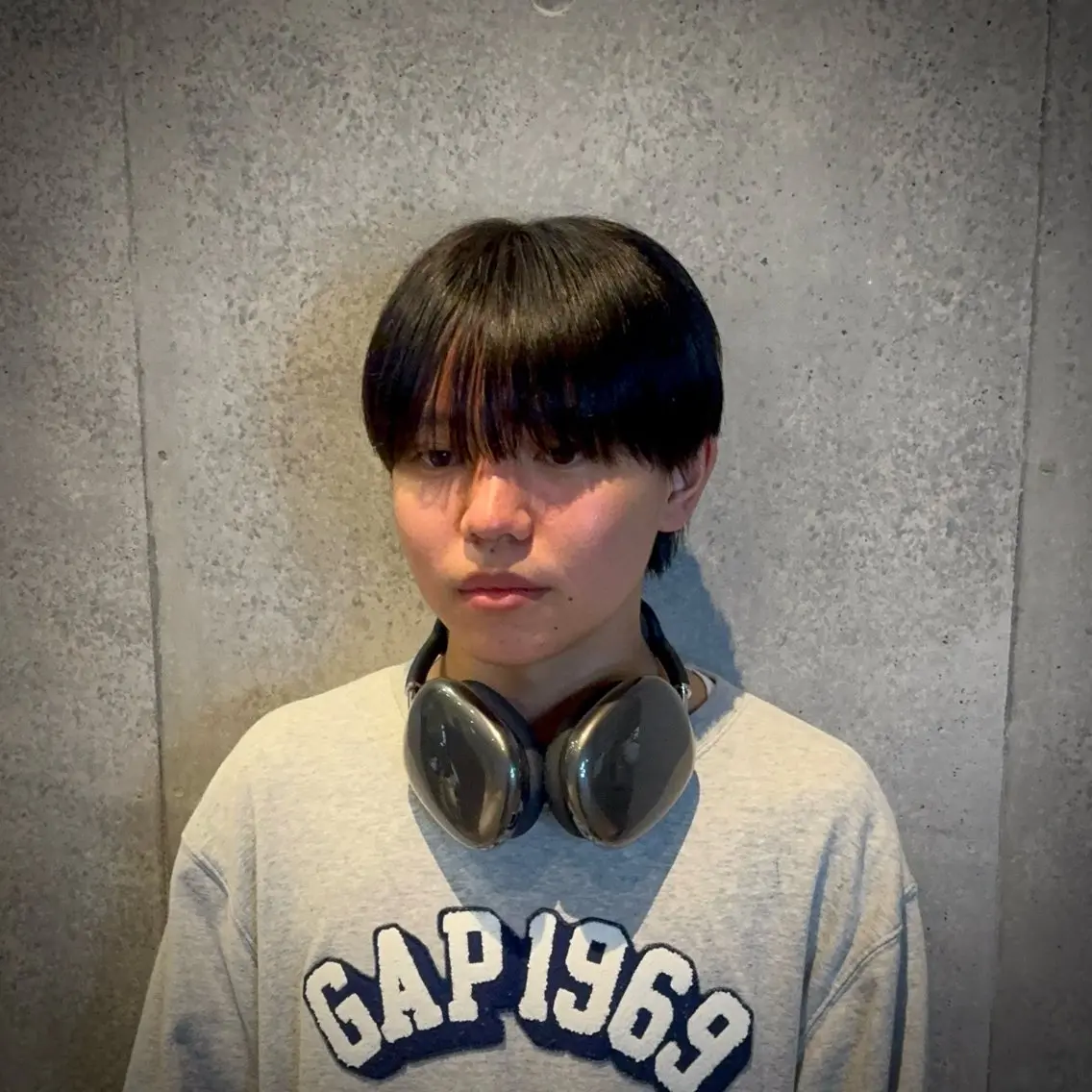 メンズ マッシュ アニメデザイン美容師 メンズカット僚汰のヘアスタイル