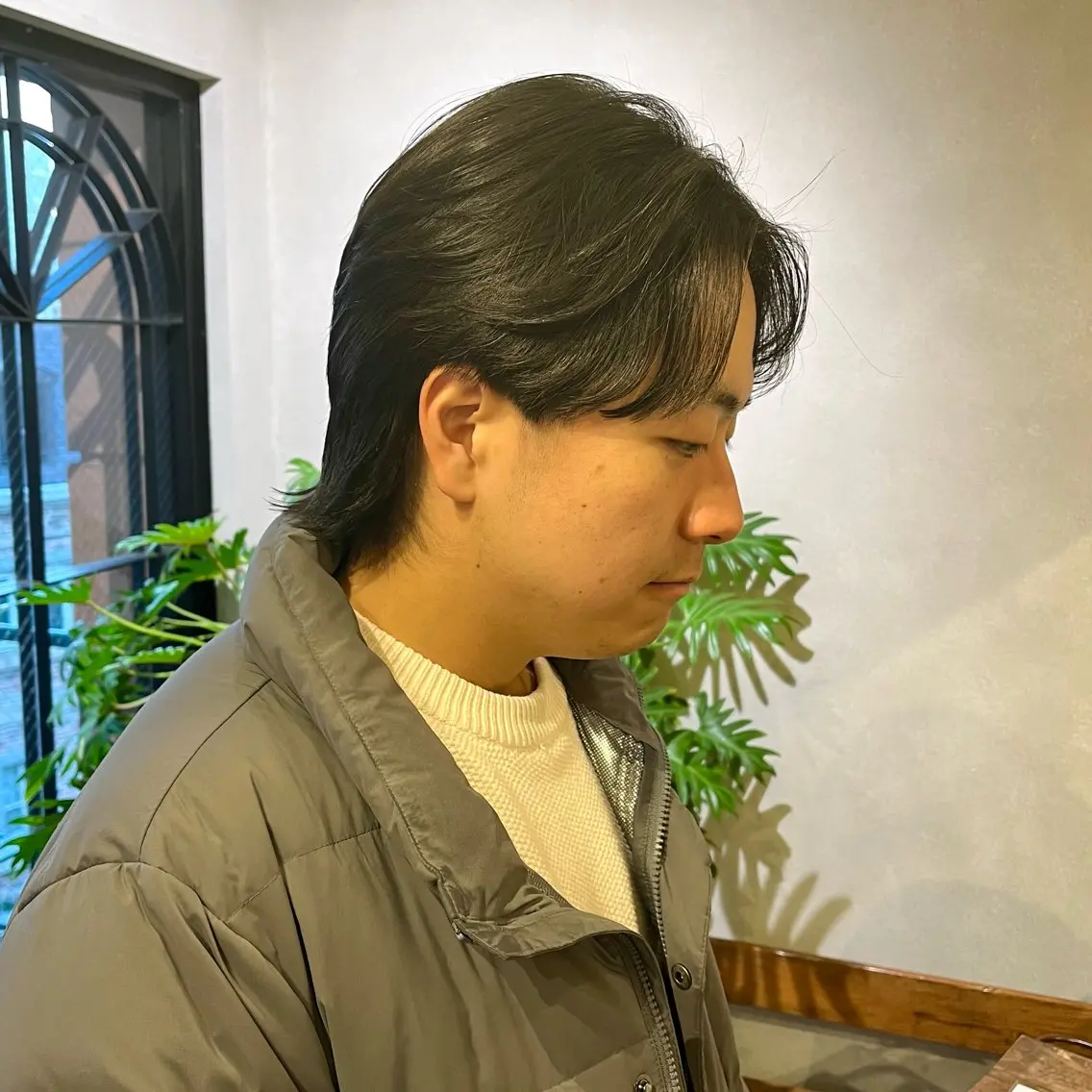 ショート パーマ メンズ メンズウルフカット ショートヘア ウルフカット カット パーマ 🌿ハードパーマ/ ナチュラル/蒼真🍃のヘアスタイル