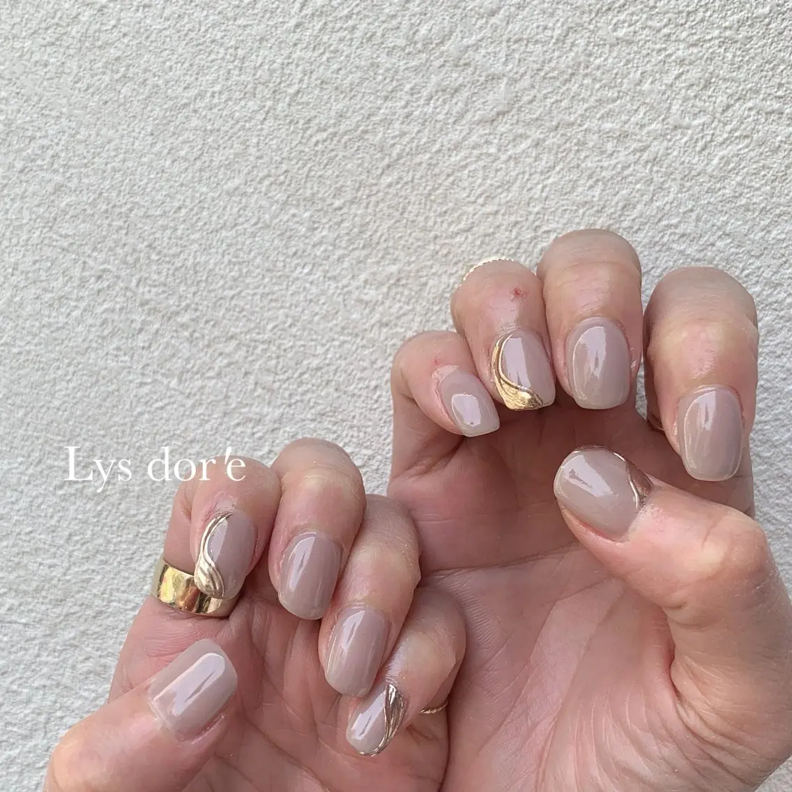 ネイル パラジェルフィルイン 対応サロンリスドーレのネイルデザイン