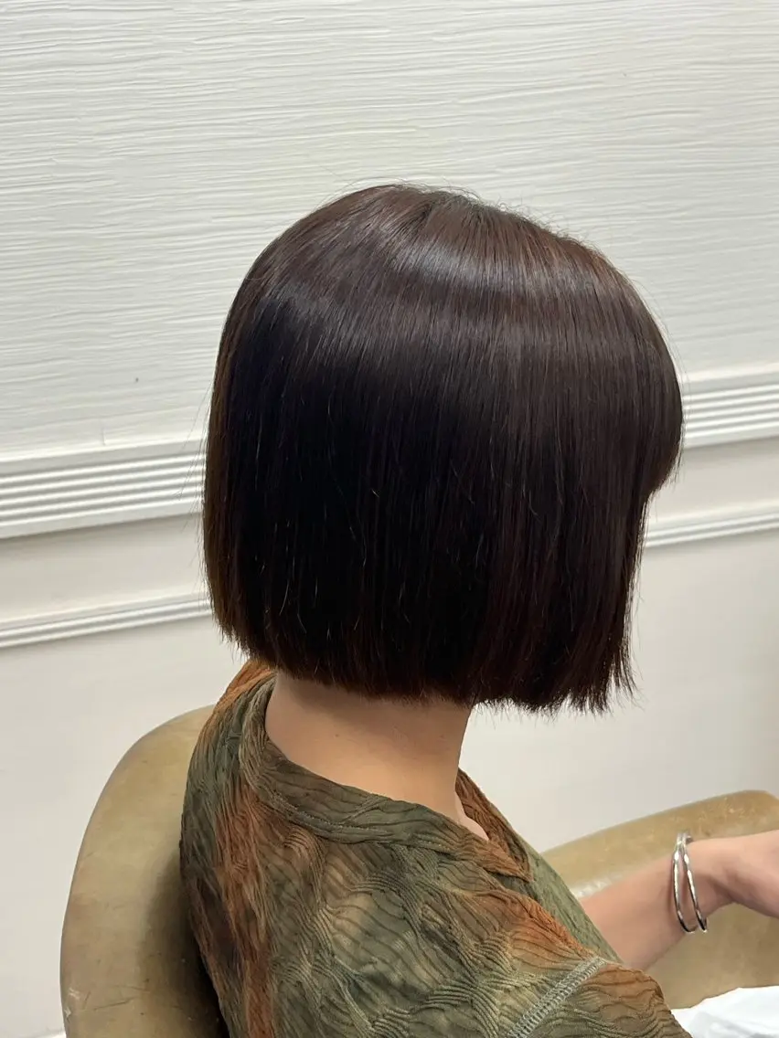 パーマ 髪質改善 縮毛矯正 中村 由布紀のヘアスタイル