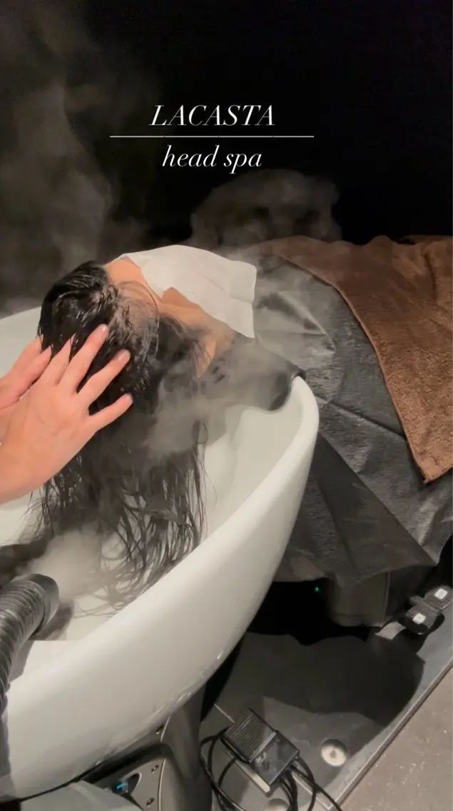 【✨約40分の専門店レベルのヘッドスパ✨】ラカスタヘッドスパ💆🏻♀️の写真