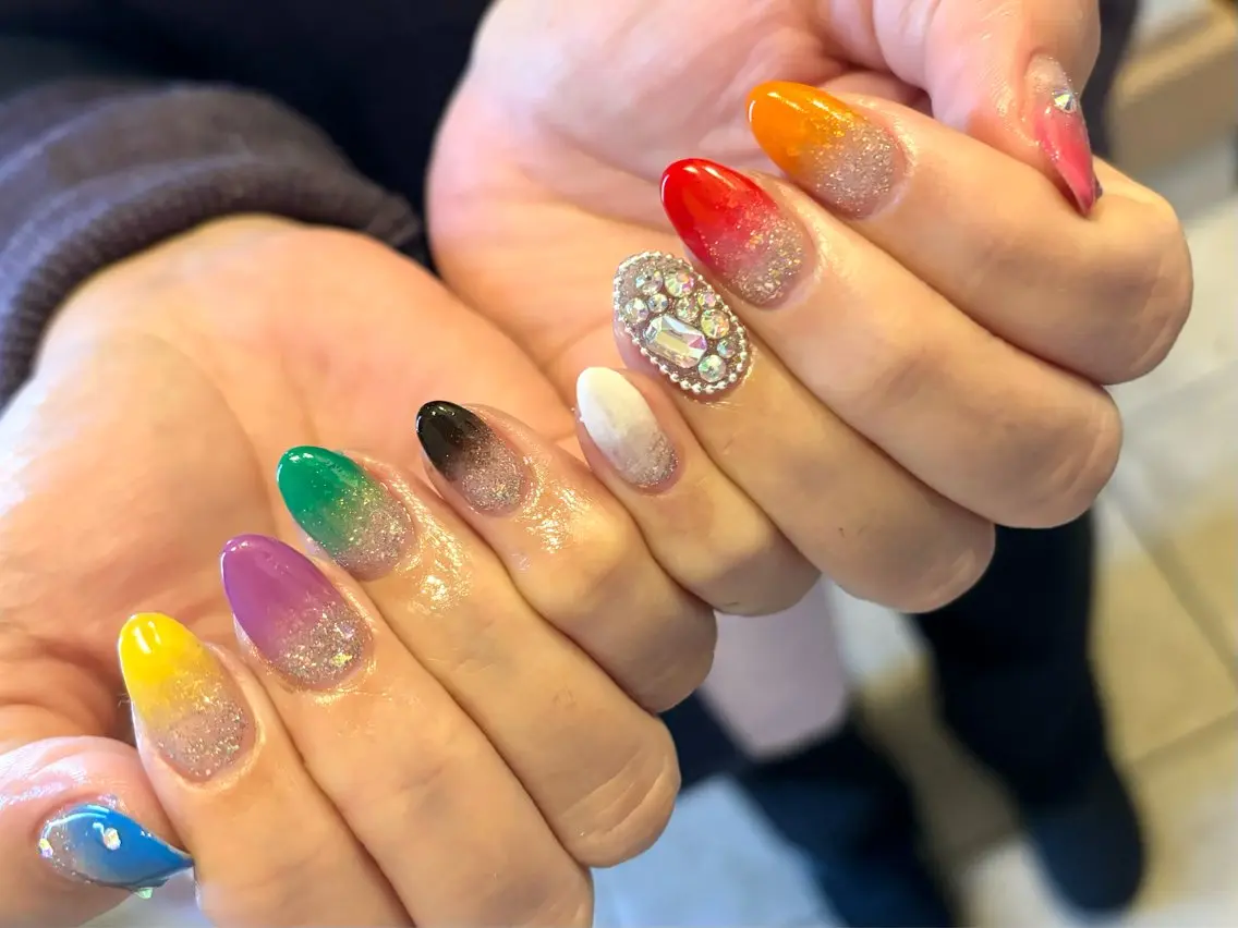 ネイル ハンドネイル nail salon HIRUKANAのネイルデザイン