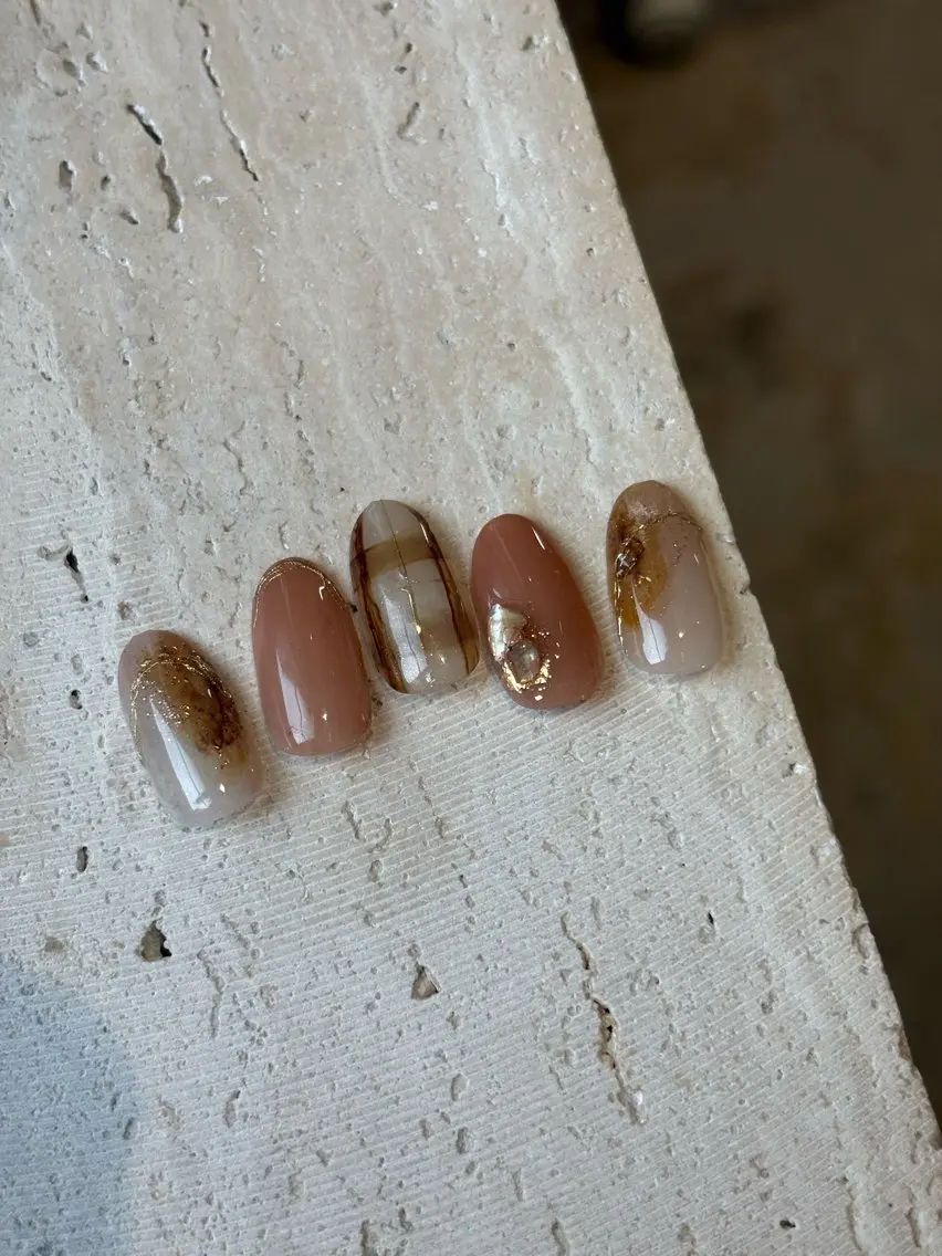 ネイル ニュアンスネイル Nail Salon Luanaのネイルデザイン