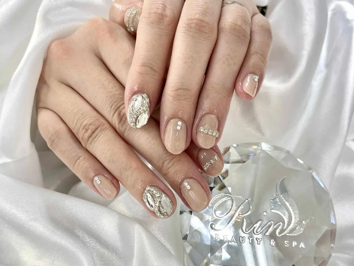 ネイル アートネイル ロングネイル ニュアンスネイル スカルプネイル ネイルチップ ハンドネイル Rin Nail 新大久保店のネイルデザイン