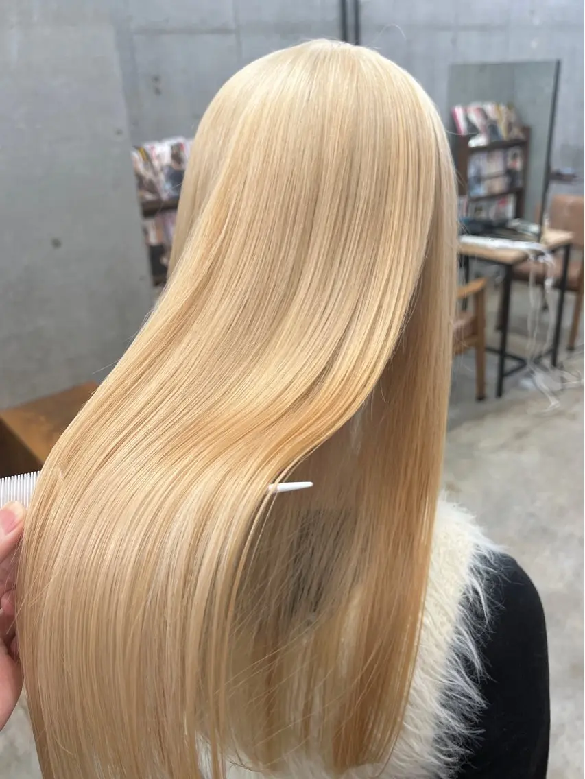 ロング カラー カット ヘアカラー トリートメント ✨艶髪職人 しょうたろう✨のヘアスタイル