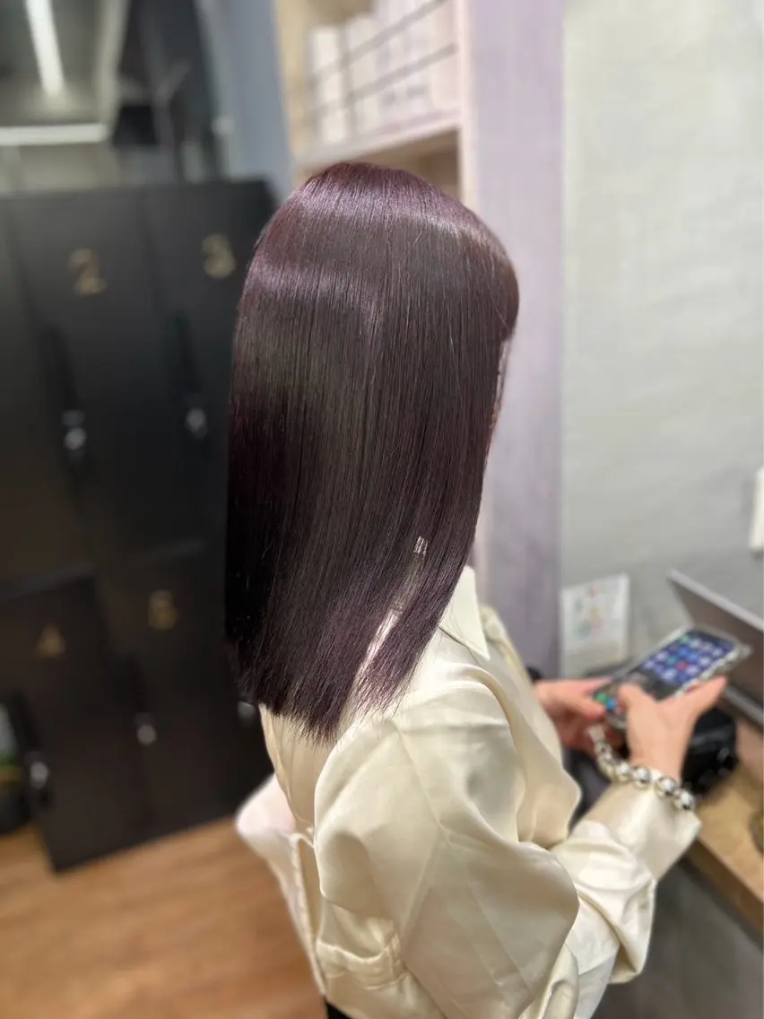 ⚜️最高級髪質改善⚜️メンテナンスカット+髪質改善ピチキュアtr🌙の写真