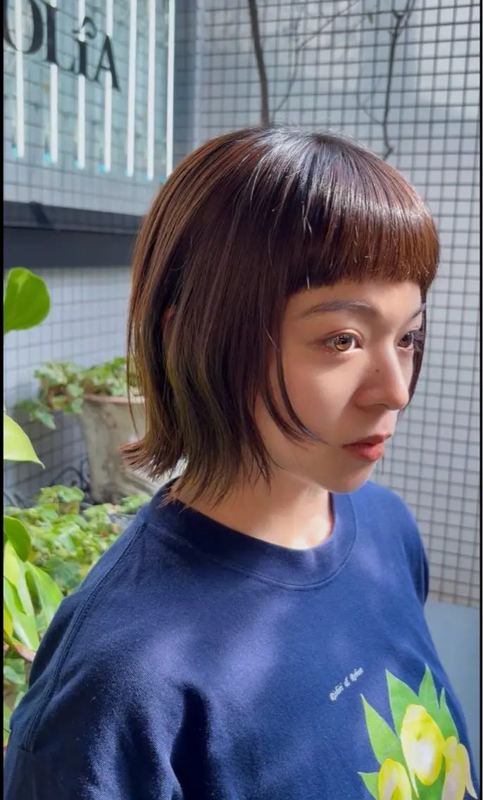 ショート ボブレイヤー ボブ レイヤーカット 無料 SHUNSUKEのヘアスタイル