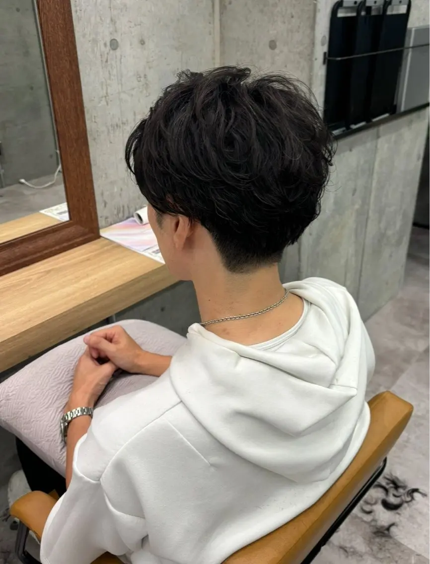 メンズカット+プチヘッドスパ付の写真