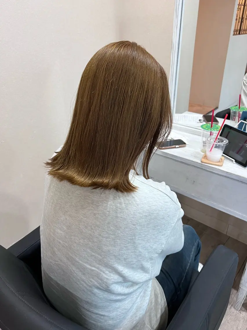 セミロング sugiyama 🎀ayakaのヘアスタイル