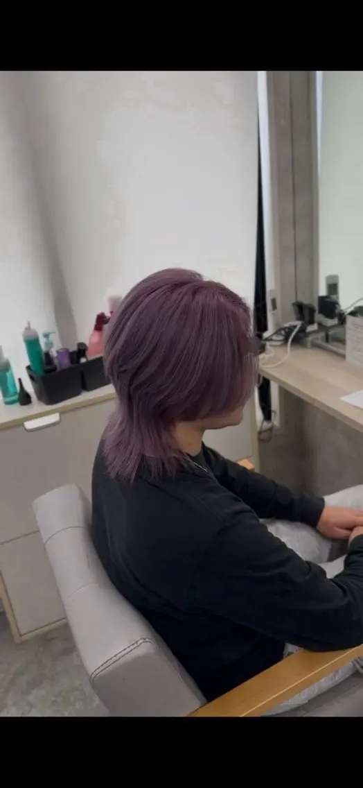 パーマ メンズ メンズウルフカット ウルフカット メンズパーマ特化 🌹RIO🌹のヘアスタイル