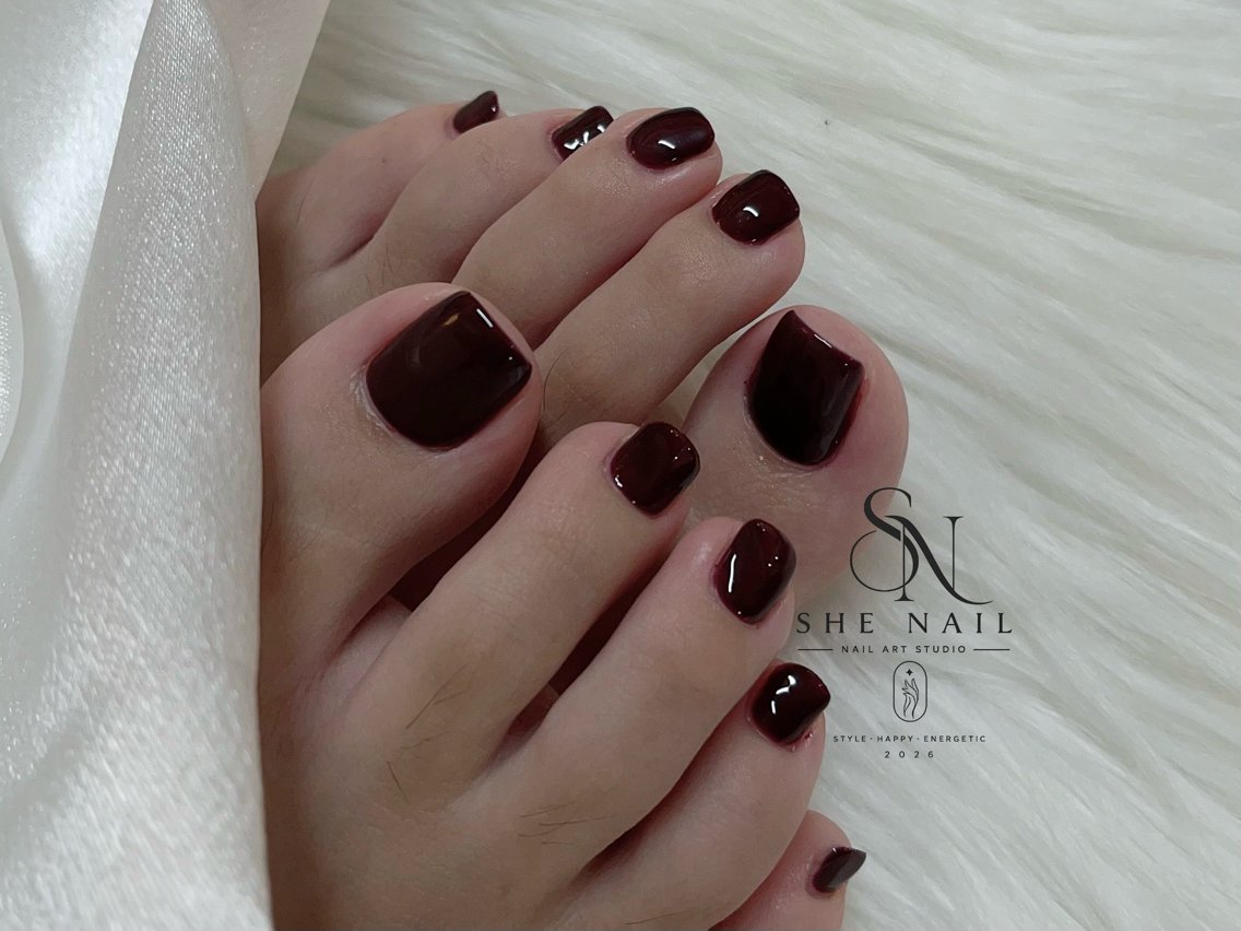 ネイル アートネイル ガーリー 韓国ネイル ロングネイル 持ち込み フットネイル 博多 SHE Nailのネイルデザイン