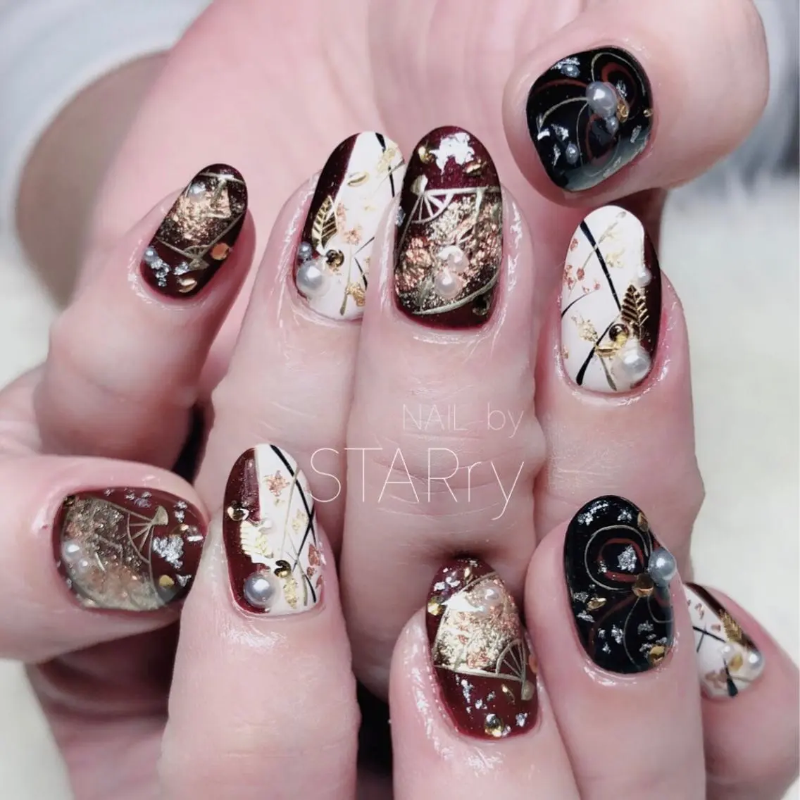 ネイル アートネイル ジェルネイル ニュアンスネイル NAIL by STARry 川口のネイルデザイン
