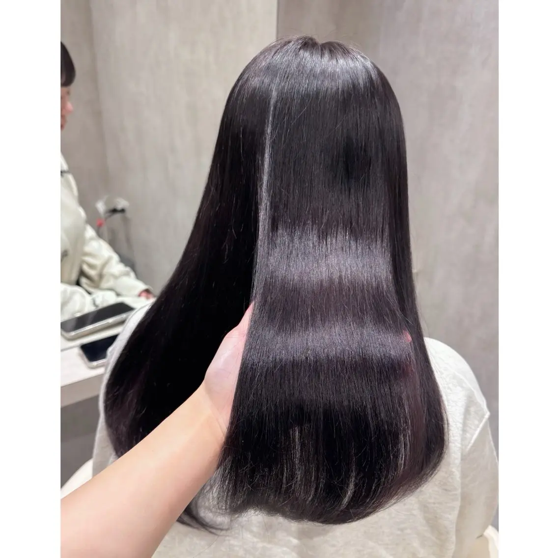 【新規様限定】前髪・顔周りカット+ケアカラー+内部補修トリートメントの写真
