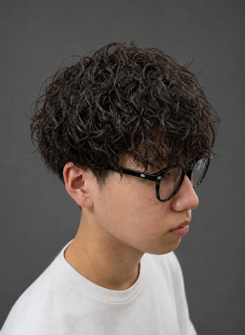 メンズ カット パーマ 🚹メンズ専門🚹〓 💠塚田 諒平💠のヘアスタイル