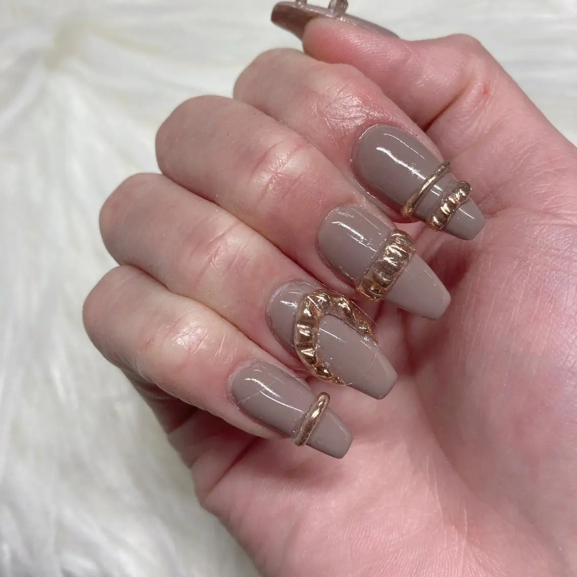 ロング ネイル Y. Sのネイルデザイン