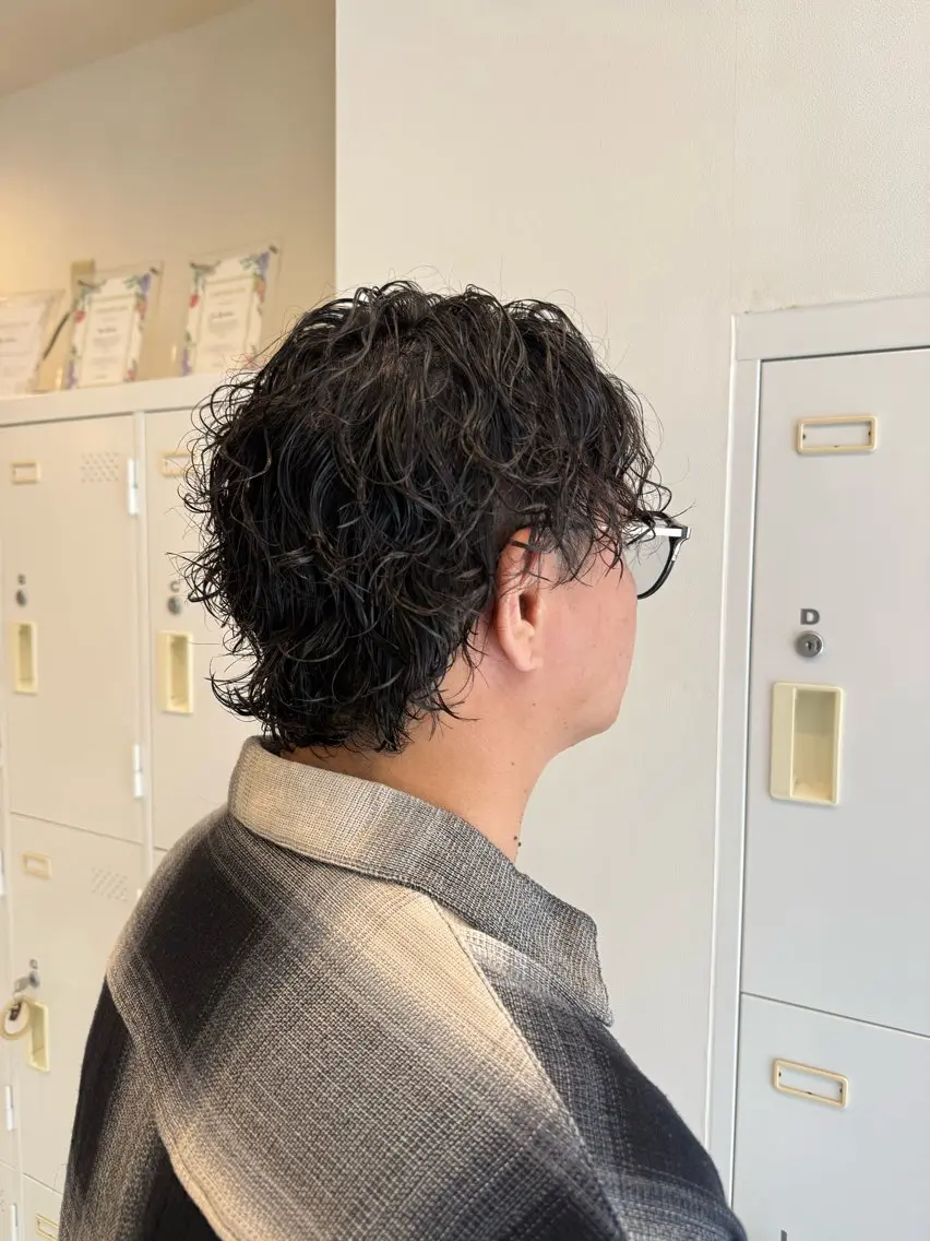 メンズ メンズパーマ 新川 樹里のヘアスタイル