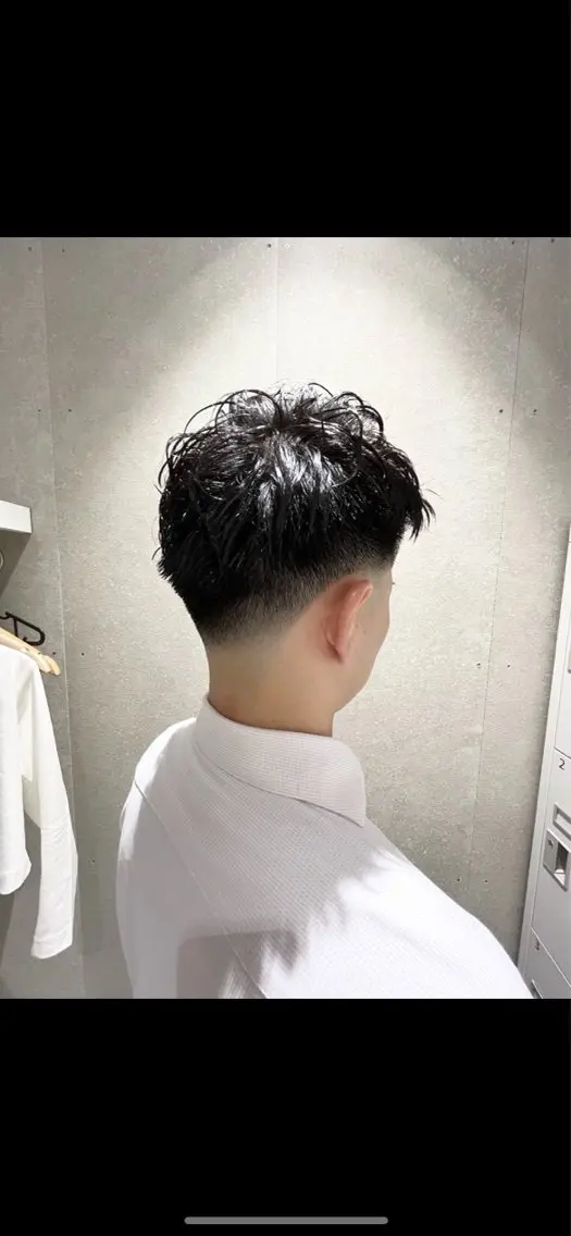 ショート メンズ カット 萩森 龍也のヘアスタイル