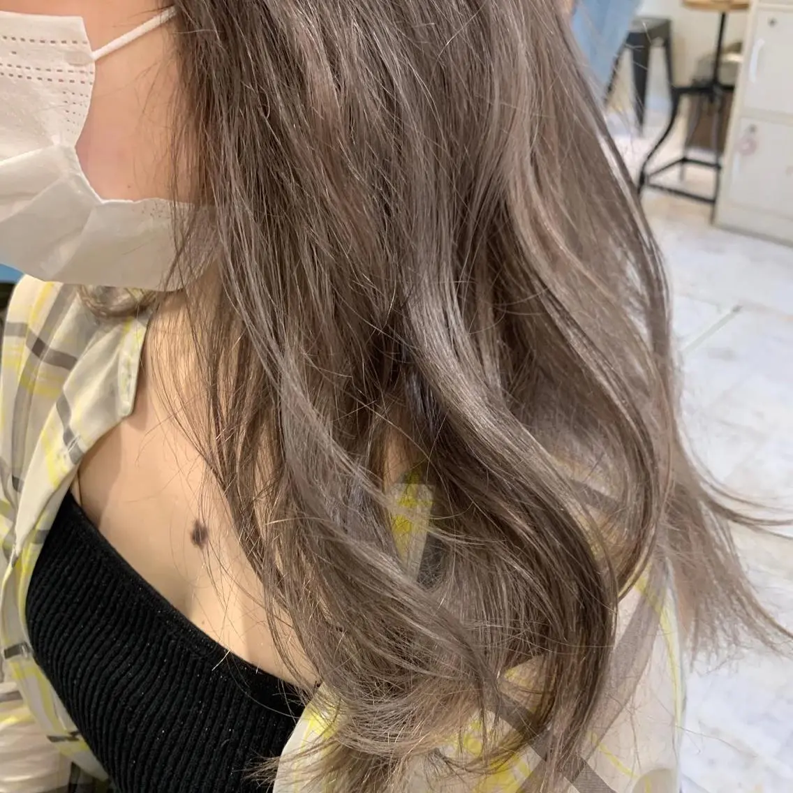 カラー ヤマダ サクラのヘアスタイル