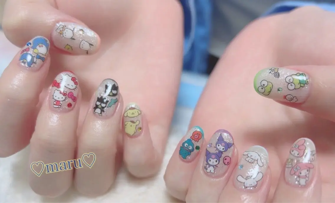 ネイル 持ち込み ハンドネイル フットネイル まるみ ♡のその他イメージ
