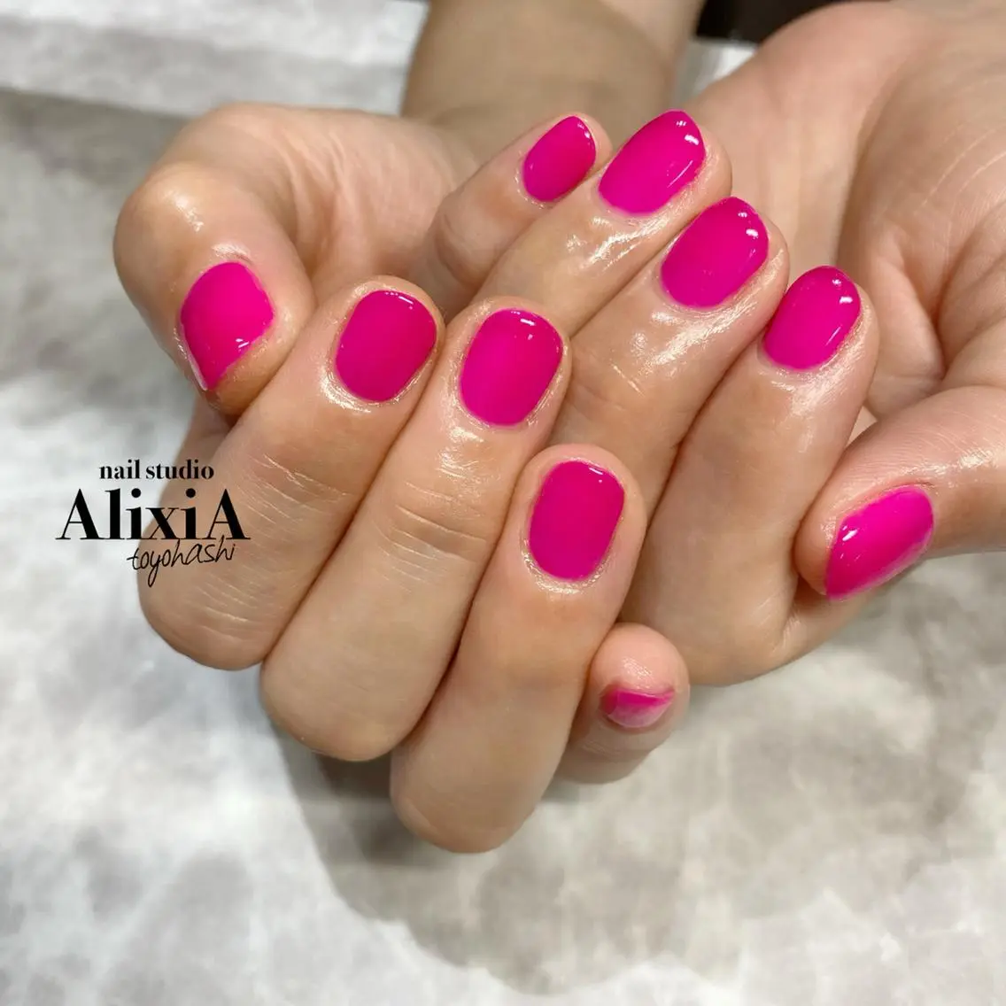 ネイル ハンドネイル AlixiA ゆみのネイルデザイン