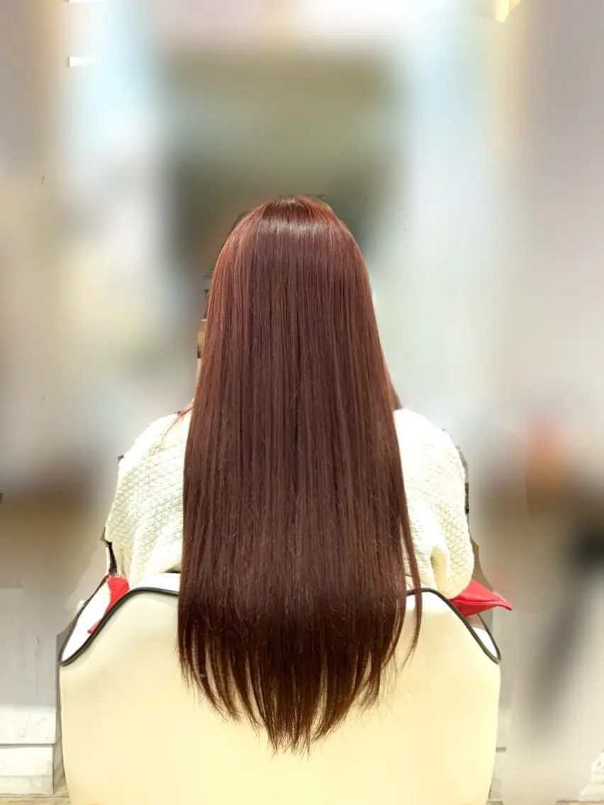 ロング カラー ロング トリートメント Kurumi リトル渋谷のヘアスタイル