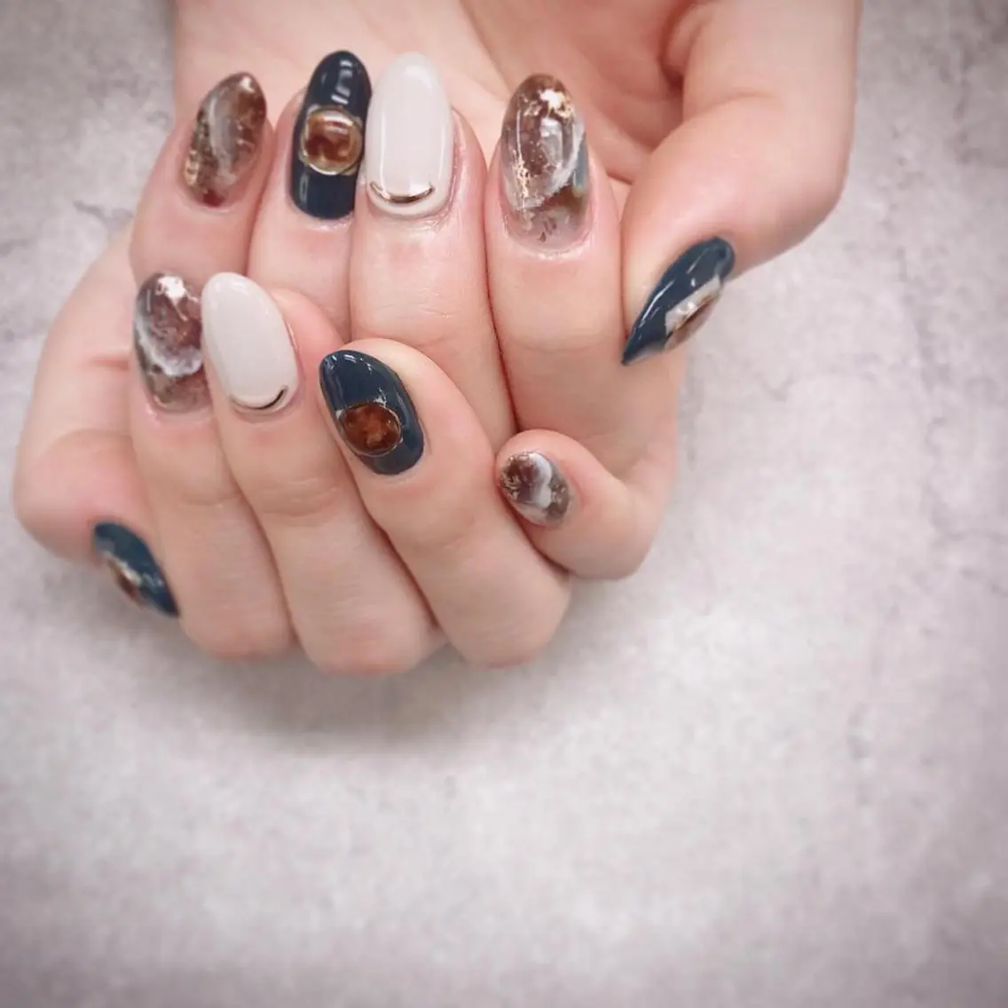 ネイル ニュアンスネイル ハンドネイル ハンドケア FASTNAIL PLUS 新宿店のネイルデザイン