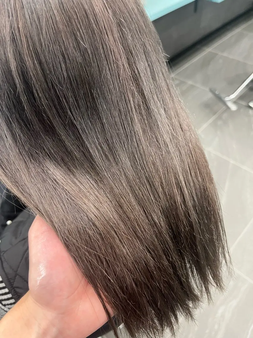 カラー ヘアカラー 久留生 隼斗のヘアスタイル