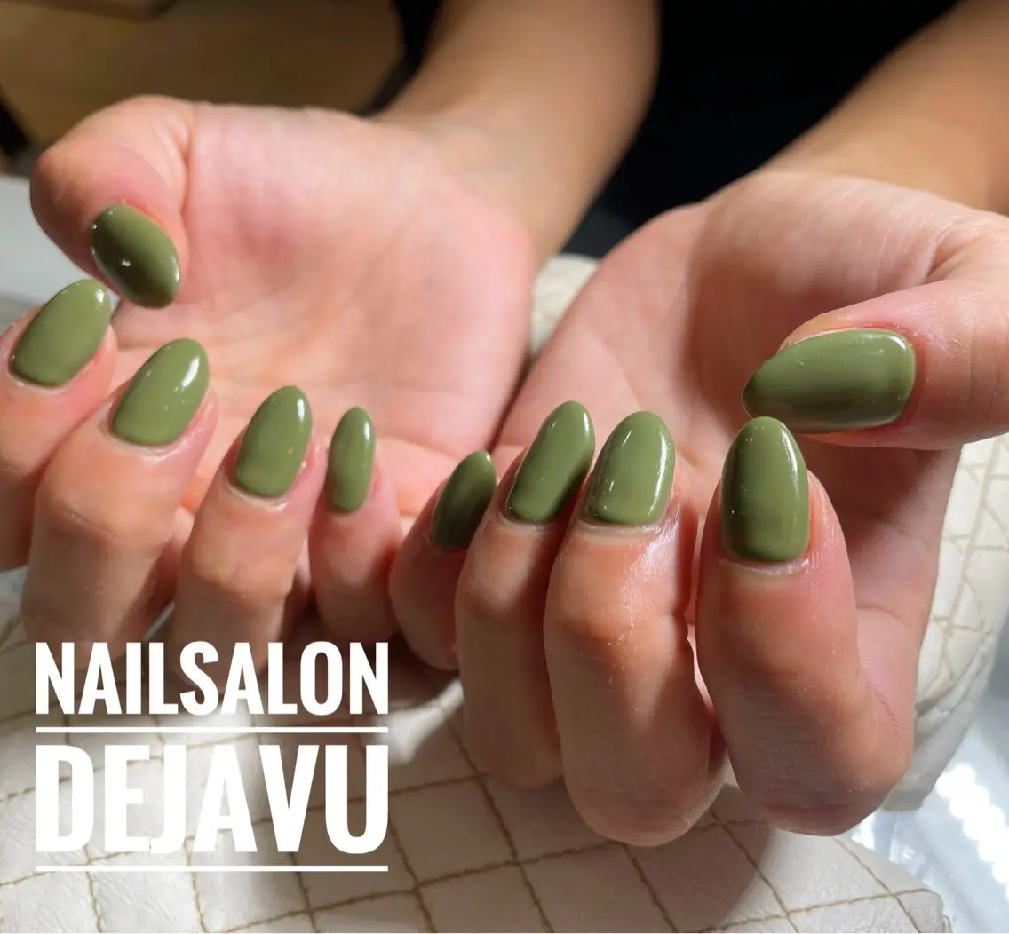 ネイル ワンカラーネイル ハンドネイル Nailsalon Dejavuのネイルデザイン