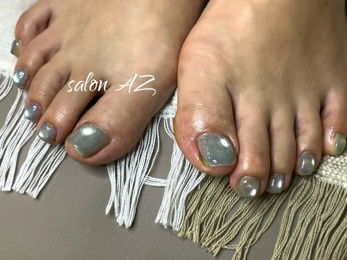 ネイル オフィスネイル フットネイル salon AZのネイルデザイン