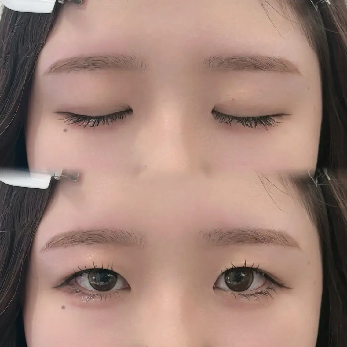 ‪ෆ‪2回目以降のお客様限定‪ෆ‪ BDB アイブロウスタイリング テープ式wax脱毛🫧の写真
