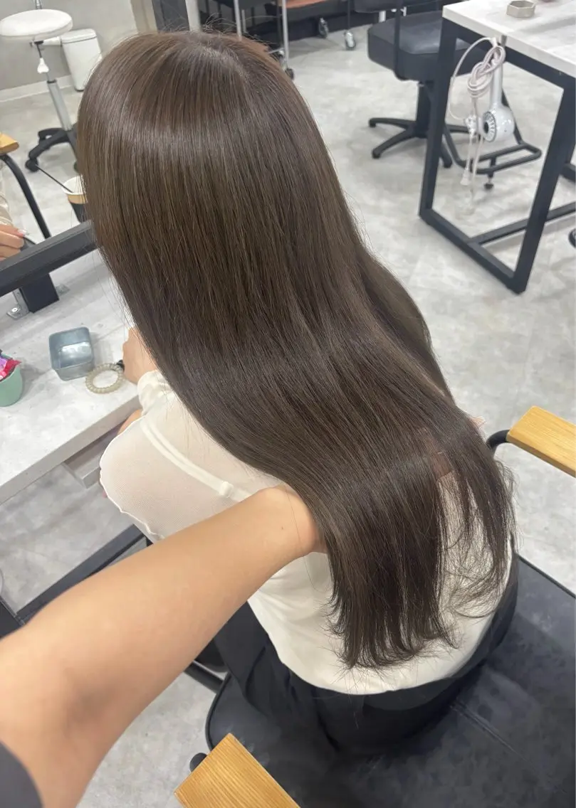『ミニモ限定価格』透明感カラー+Aujua1step トリートメント✨の写真