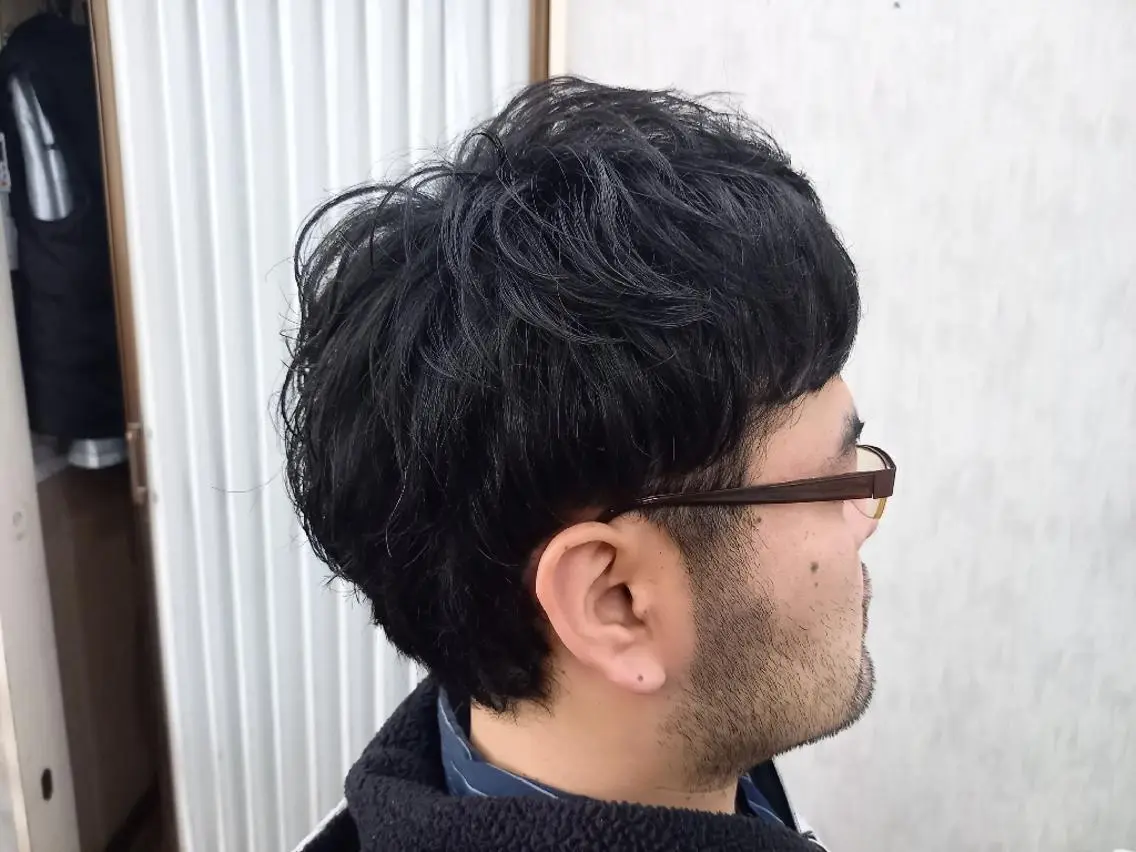 メンズカットシャンプー込みの写真