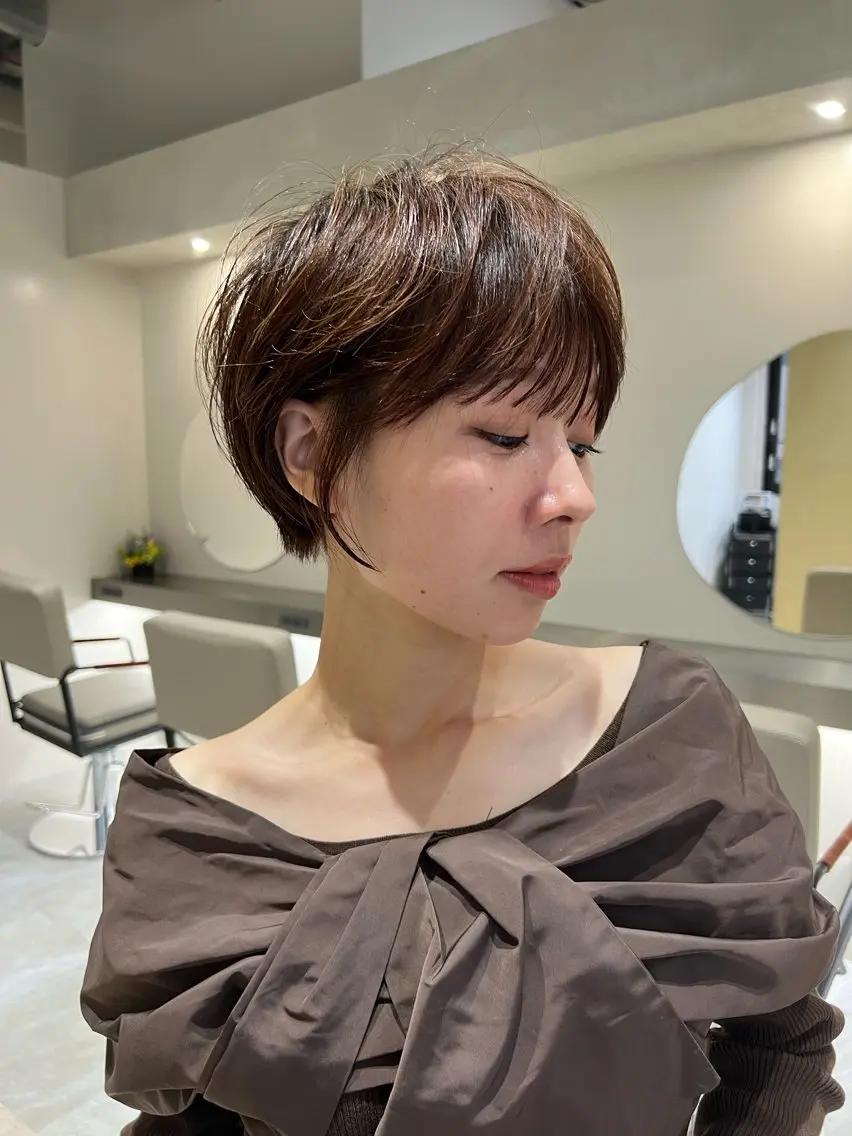 ショート カット ヘアカラー ヘッドスパ ヘッドスパ/縮毛矯正 /横山陸人のヘアスタイル