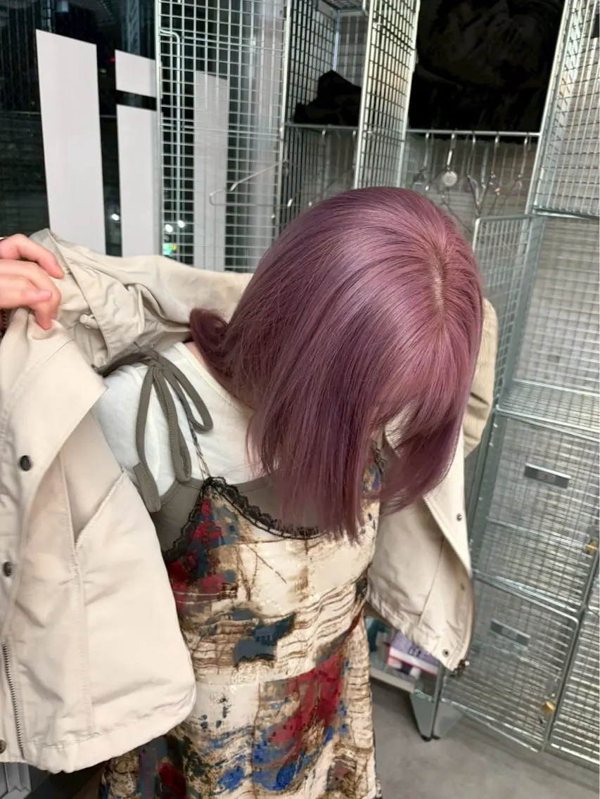 セミロング カラー 🎀推しカラー🎀 Harunaのヘアスタイル