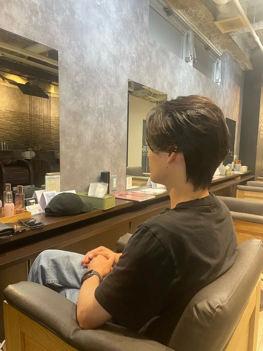 ショート メンズ ショートレイヤー レイヤーカット ショートヘア cuore_ miriのヘアスタイル