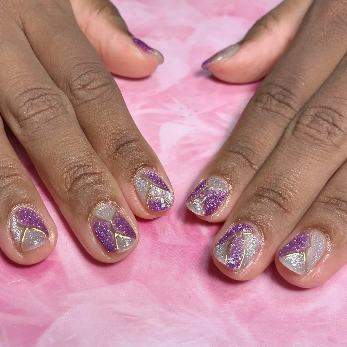 ショート ハンドネイル hs nail salonのネイルデザイン