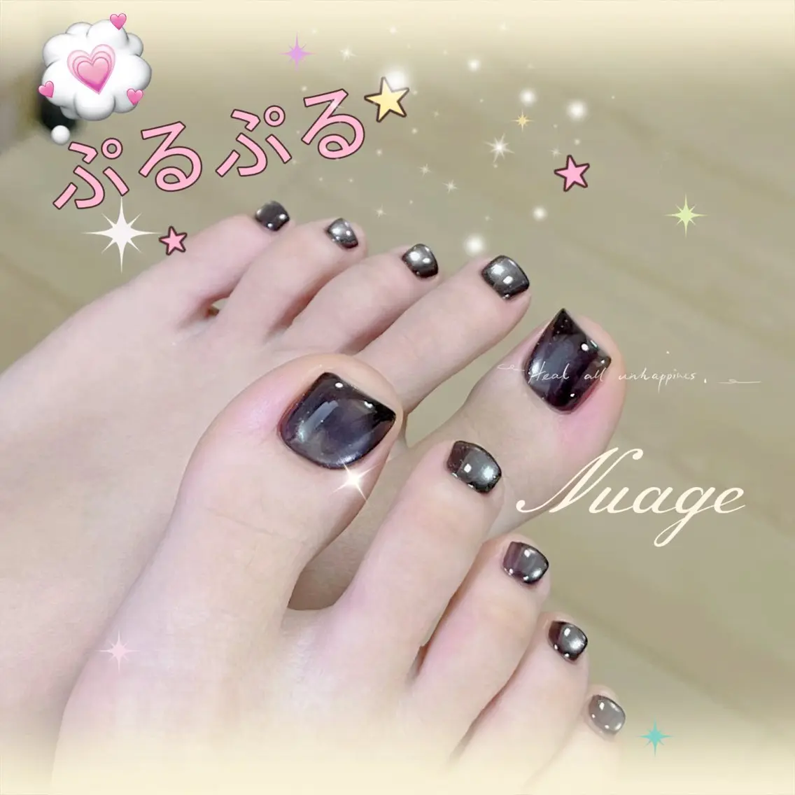 ネイル フットネイル Nuage nailのネイルデザイン