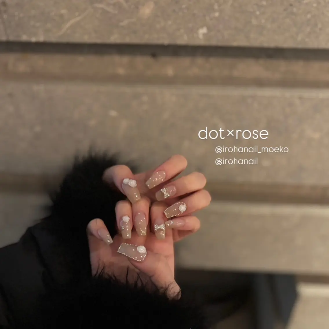 ネイル ハンドネイル IROHA Nail 矢掛萌子のネイルデザイン