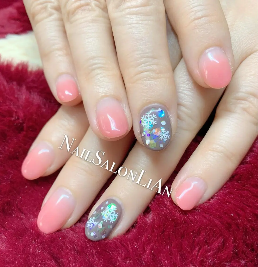 ネイル 持ち込み ハンドネイル NailSalon LiAnのネイルデザイン