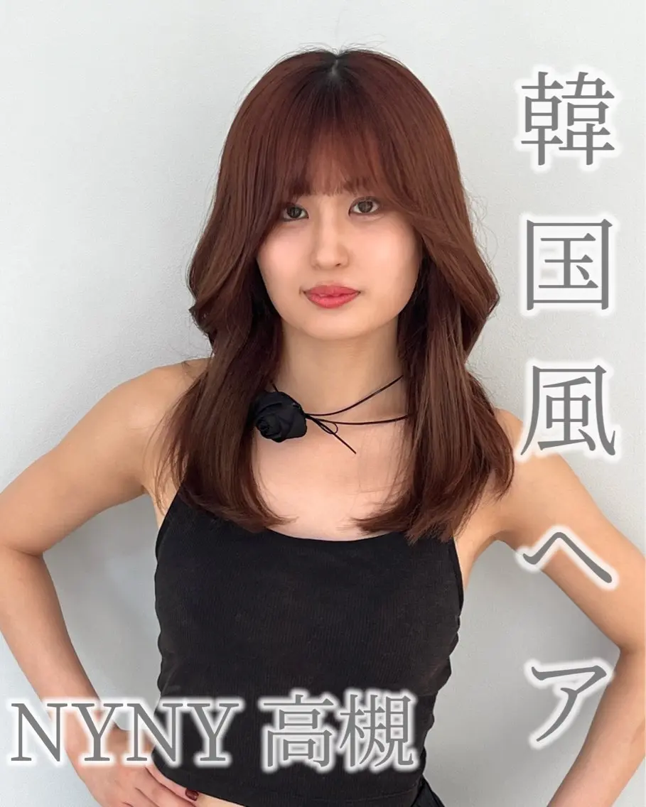 セミロング 透明感カラー /タツトミ 🫧のヘアスタイル