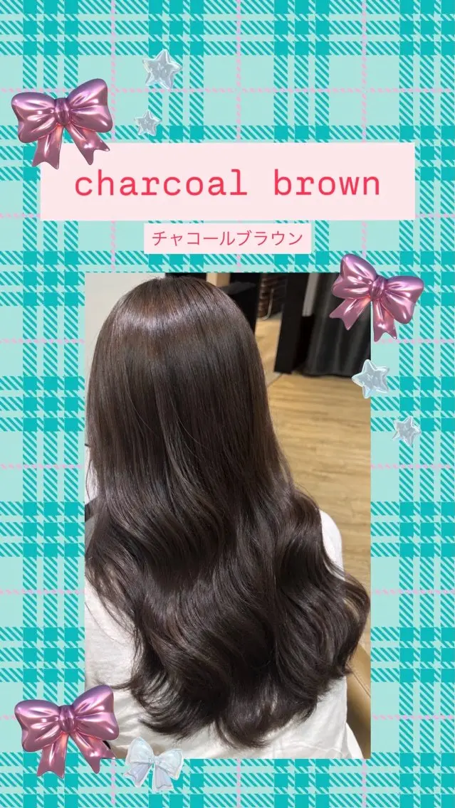 ロング カラー 透明感カラー ヘアカラー なかむら レネのヘアスタイル